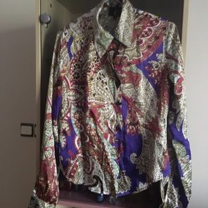 Roberto cavalli  button down shirt .Leaving USA